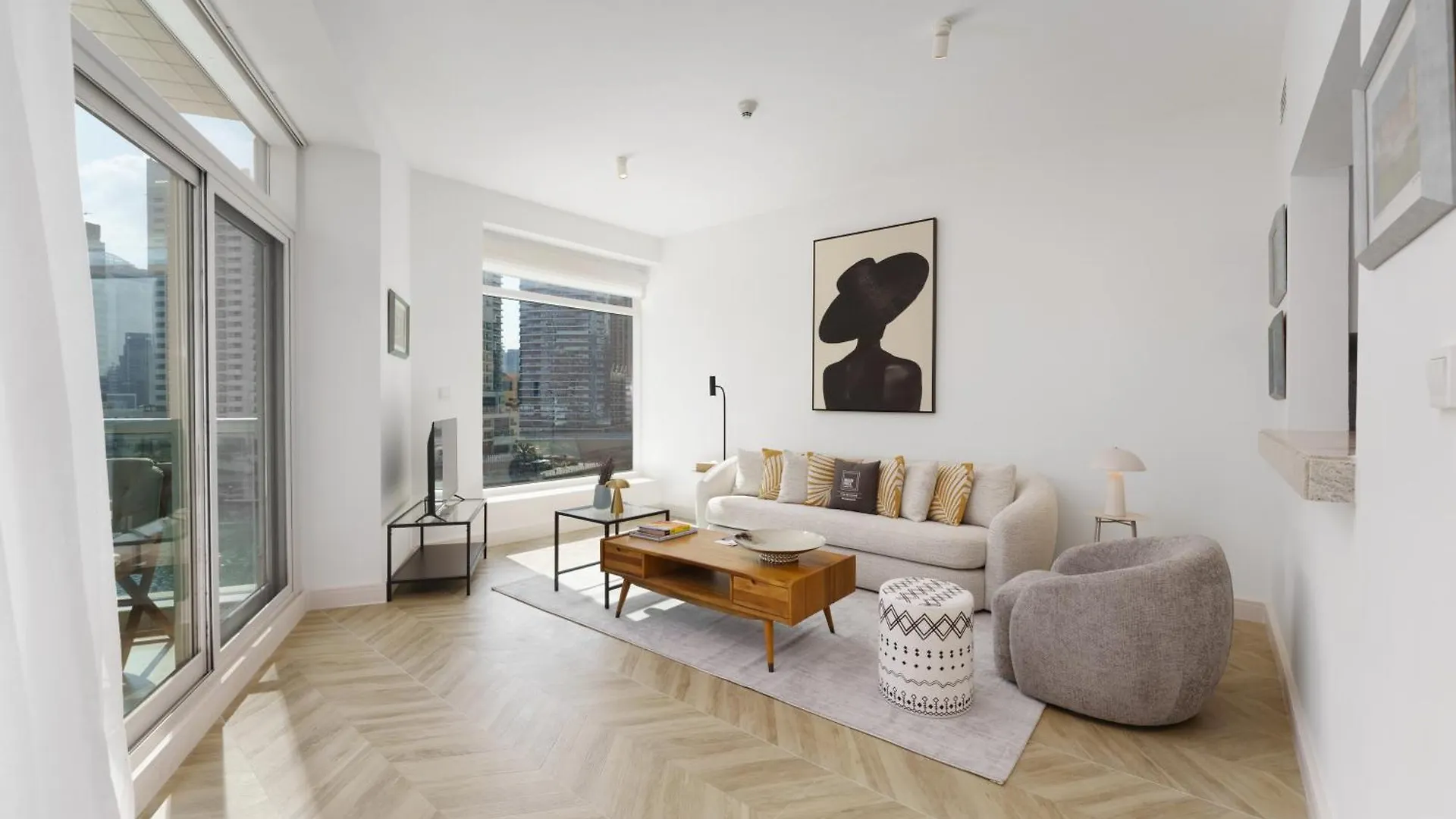 Apartment Maison Privee - Blissful Living With Dubai Marina Waterfront Views